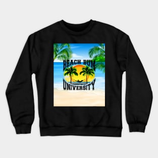 Beach Bum University Crewneck Sweatshirt